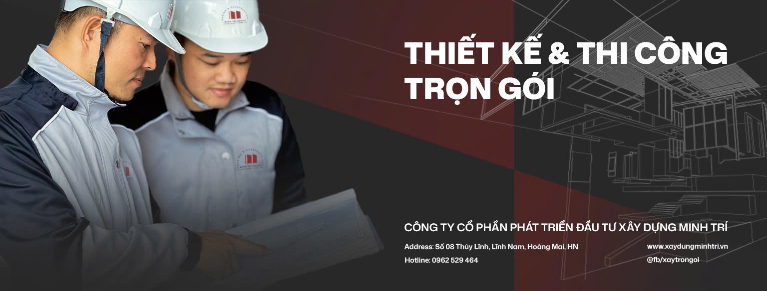 thiết kế thi công xây dựng minh trí