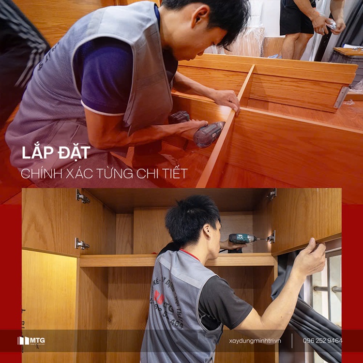 lắp đặt nội thất