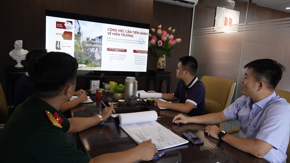 triển khai thi công khách sạn