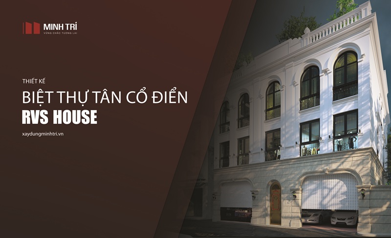 1 Thiết kế biệt thự tân cổ điển tại Hà Nội
