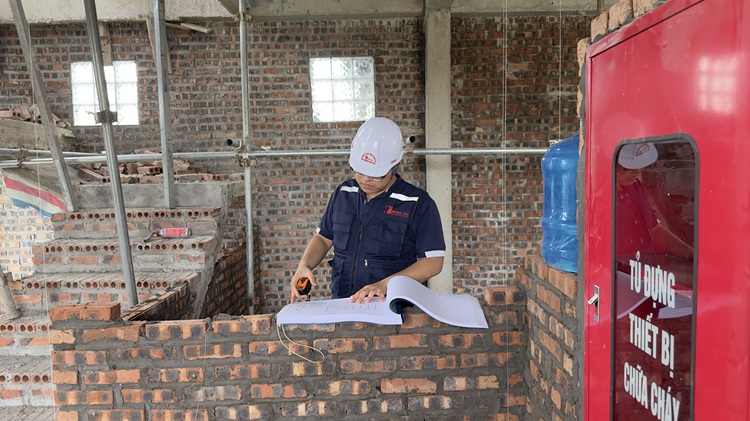 6 Kiểm tra bản vẽ thiết kế thi công tại hiện trường